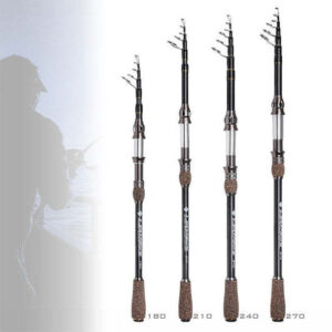 Carbon, Aluminum Alloy Telescopic Sea Fishing Pen rod sub pole Tackle