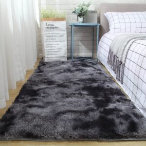 Fluffy Shag Area Rug for Bedroom, Ultra Soft Fuzzy Plush Washable Carpet for Living Room,