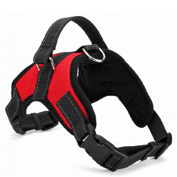 No Pull Reflective Adjustable Dog Harness & rope strap- Comfortable Soft All Weather Mesh, Easy Harness For Small Medium and Large Dogs - Image 7