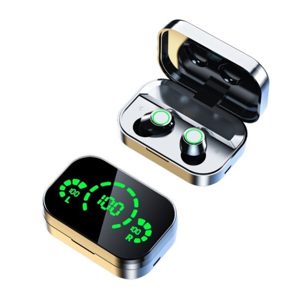 Wireless Bluetooth-compatible Headset TWS Large Screen Smart Digital Display In Ear Breathing Light - Image 6