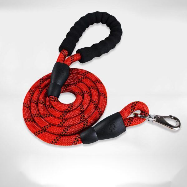 No Pull Reflective Adjustable Dog Harness & rope strap- Comfortable Soft All Weather Mesh, Easy Harness For Small Medium and Large Dogs - Image 8