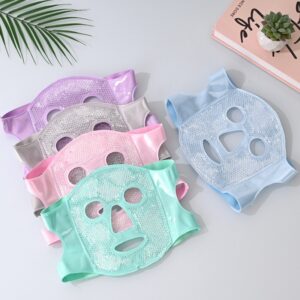 Ice Pack Cold Face, Eye Masks Reduce Puff, Dark Circles, Reusable Hot Or Colder Gel, Suitable for Women Facial SPA for Sleeping, Headaches