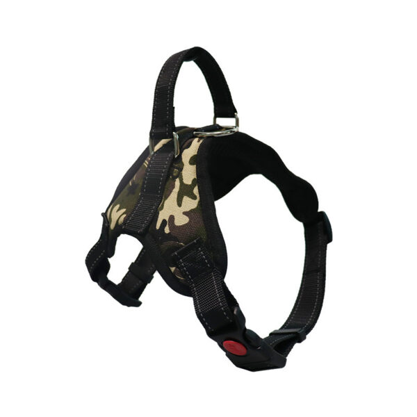 No Pull Reflective Adjustable Dog Harness & rope strap- Comfortable Soft All Weather Mesh, Easy Harness For Small Medium and Large Dogs - Image 6