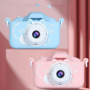 New Kids Digital Camera for Kids Toddler Video Selfie HD Video 32GB SD Card Toy Camera  4000W HD Front And Back Dual Camera For Kids