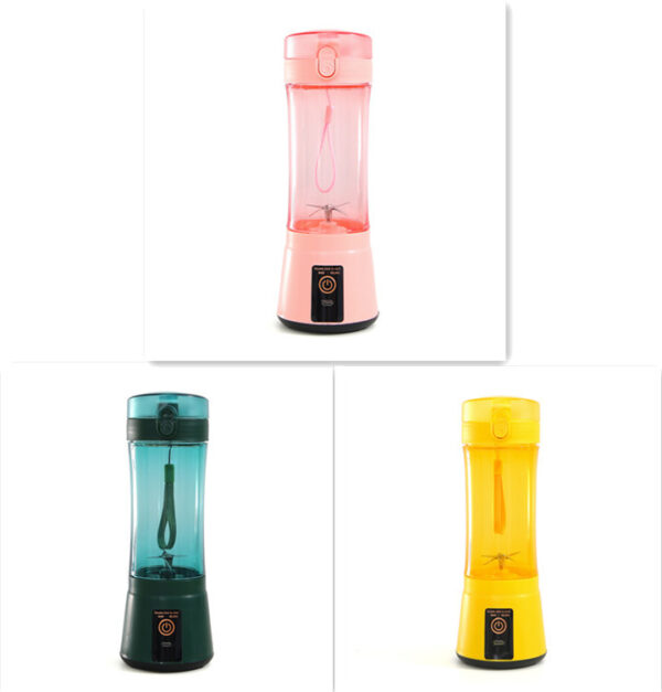 Portable Electric Fruit Juicer Wireless USB Rechargeable Mini Mixer Multifunction Summer Smoothie Blender Machine Kitchen Supplies - Image 2