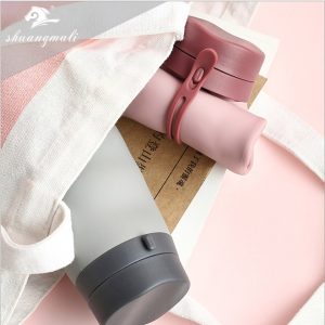 Foldable Silicone Portable Sports Travel Bottle