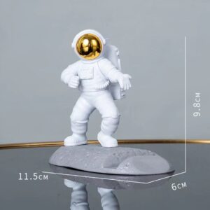 Creative Astronaut Phone Holder Spaceman Cell Phone Stand Cute Funny Smartphone Holder Bracket for Desk Home Office
