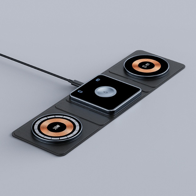 3 in 1 Magnetic Wireless Charger Station for iPhone, iWatch & AirPods