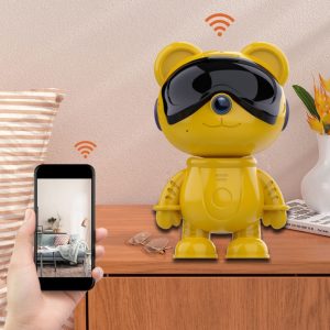 Cute Tiger WiFi Two-way Intercom Home Surveillance Camera
