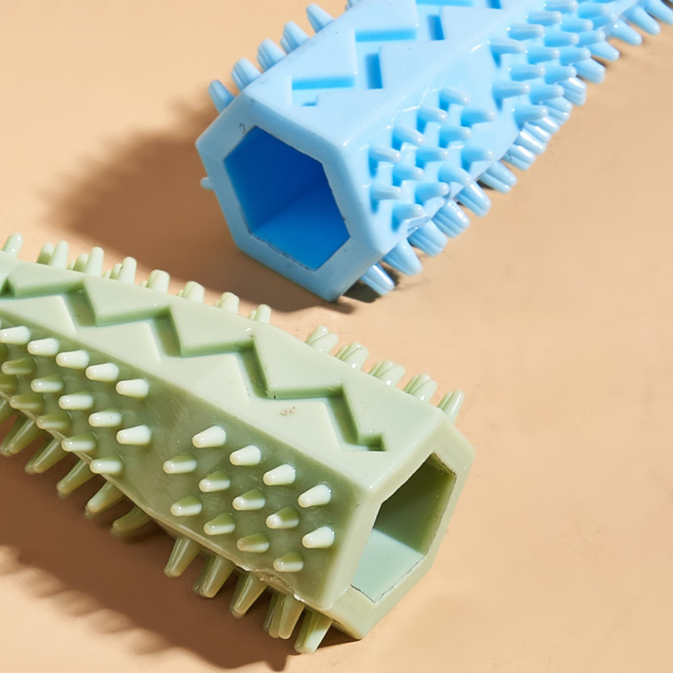 Toothbrush Dog Chew Toy, Stick Bone for Dog Teeth Cleaning, Tooth Brushing, Teething Chew Toys, Dental Oral