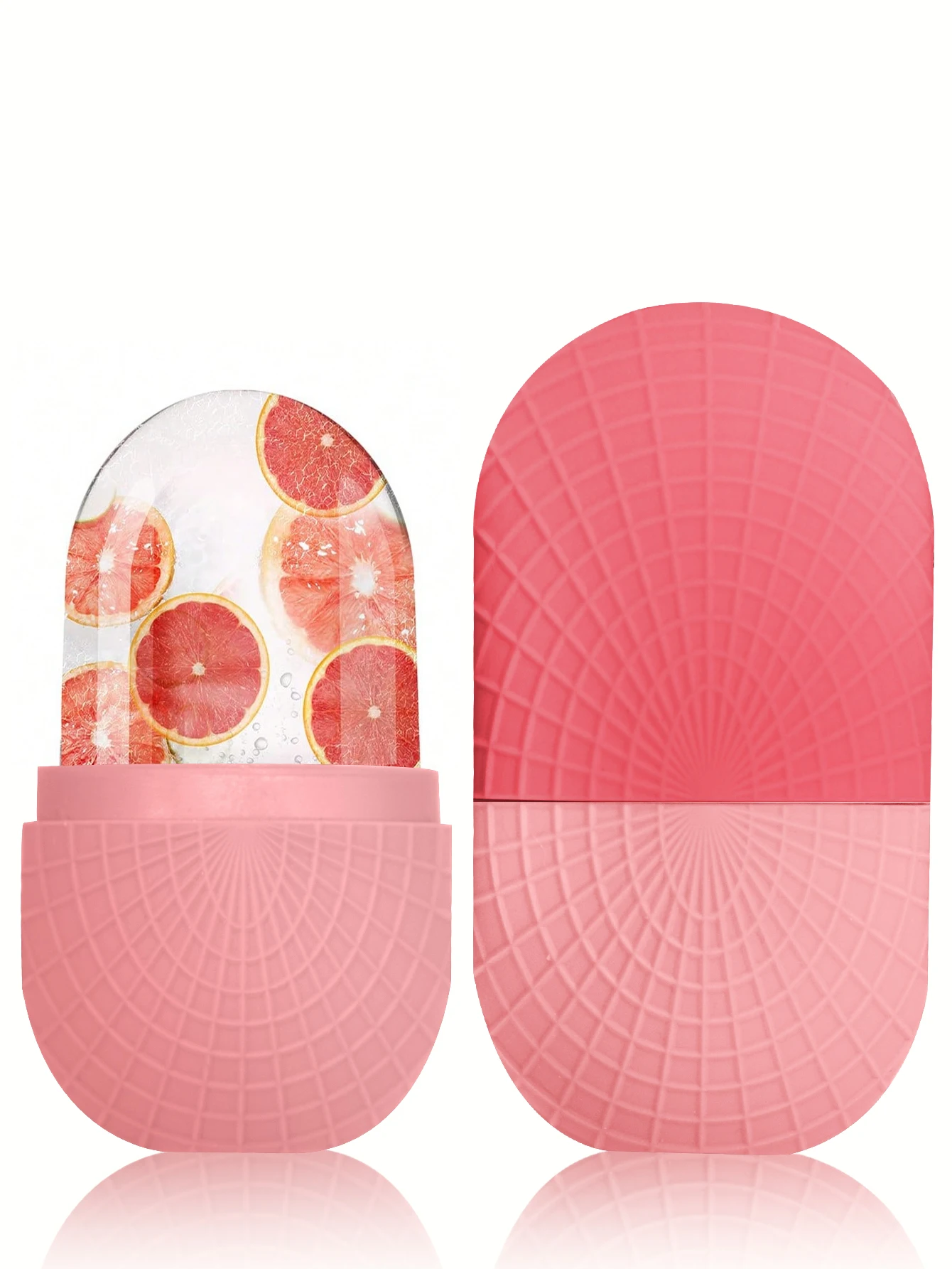 Ice Roller for Face and Eyes - Facial Massager for Skin Care - Reusable Silicone Ice Mold to Refresh and Cool Skin