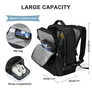 Women Backpack Travel Cabin Airplane Wizzair 40x30x20 Backpack Travel Cabin Hand Luggage Handbag Backpack Notebook Backpack