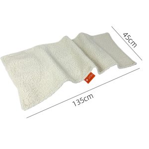 Weaving Mark Woolen Ni USB Heating Chair Cushion
