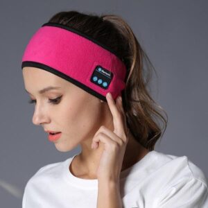 Bluetooth Wireless Headband for Women, Headphones with Knotted Design for sleeping, Running, Fitness, Yoga