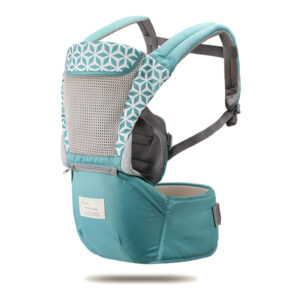 Baby Carrier with Hip Seat, Ergonomic, Newborn to Toddler, Head Support and Breathable,Adjustable Removable 6- in-1