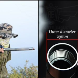 Trekking Pole Tactical Walking Stick, Multifunctional Lightweight Aircraft Aluminum Collapsible Survival Hiking Pole