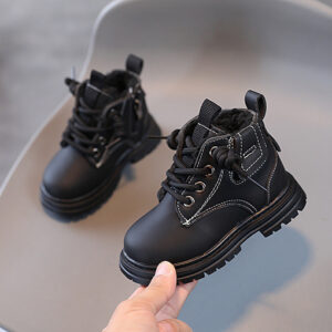 Boys And Girls Lace Up Casual Outdoor Hiking Ankle Boots(Toddler/Little Kids)