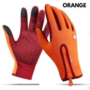 Winter Warm Motorcycle Gloves, Rainproof Waterproof Riding Gloves with Touchscreen for Motorcycle Riding