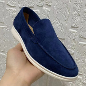 Mens Slip on Loafers Shoes Non Slip Walking Fashion Sneakers for Men Comfort Lightweight Office Shoes