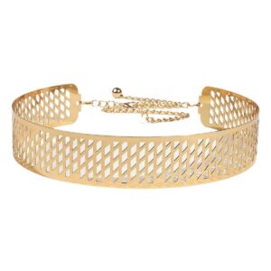 Iron Waist Seal Golden Lantern Head Punching Net Flower Iron Waist Ring