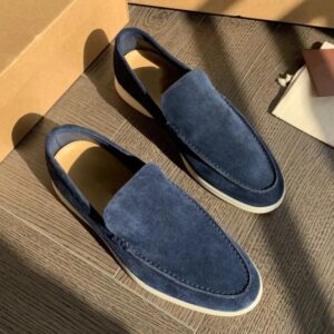 Mens Slip on Loafers Shoes Non Slip Walking Fashion Sneakers for Men Comfort Lightweight Office Shoes