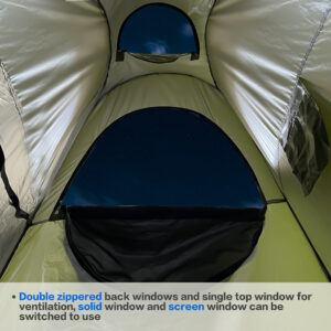 Large Privacy Tent - 7ft Tall -Portable Camp Shower Pod w/Hooks- Porta Pod- Outdoor Bathroom, Potty, Changing Private Room