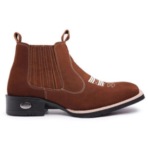 Men’s Vintage Boots-Slip-On Comfy Casual Suede Ankle high Boots