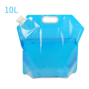 Water Storage Premium Collapsible Water Container Bag,PVC Storage for Camping Hiking. Freezable Foldable