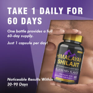 Shilajit - Pure Himalayan for Energy & Immunity Support - Superfood Supplements