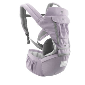 Baby Carrier with Hip Seat, Ergonomic, Newborn to Toddler, Head Support and Breathable,Adjustable Removable 6- in-1