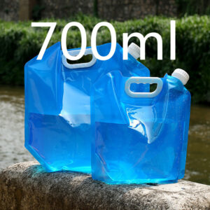 Water Storage Premium Collapsible Water Container Bag,PVC Storage for Camping Hiking. Freezable Foldable
