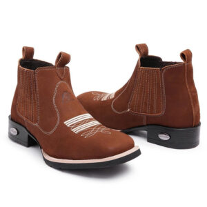 Men’s Vintage Boots-Slip-On Comfy Casual Suede Ankle high Boots