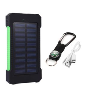 Compatible WithApple, Outdoor Solar Power Bank Battery ForIphone Charge