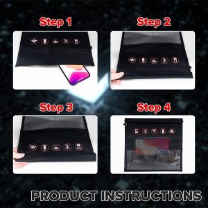 Mobile Phone Anti-radiation Signal Shielding Bag Car Key Protector