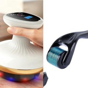 Electric Gua Sha Board Beauty Massager Cupping Device Electric Meridian Brush Home Abdominal Massage Gua Sha Board Massager