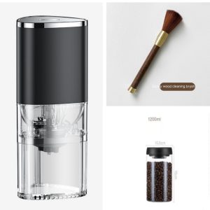 Electric Coffee Grinder Coffee Bean Grinder Cafe Automatic Portable USB Rechargeable Food Crusher For Drip Coffee Kitchen Gadgets
