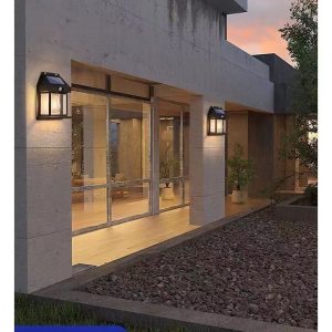 Outdoor Solar Waterproof Tungsten Induction Garden Wall Lamp